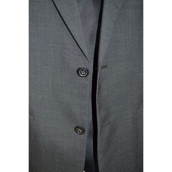 Brooks Brothers‎ Brooksease Wool Blazer Dark Charcoal Gray Sport Coat Sz 44R USA - Picture 6 of 16